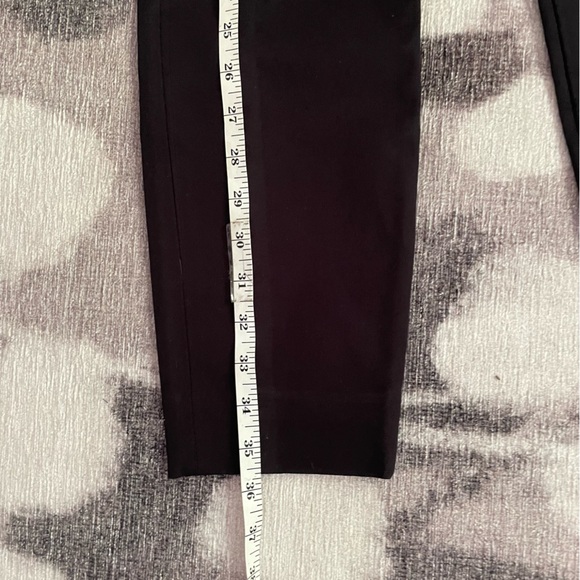 Everlane Fixed-Waist Stretch Cotton Pant Black Sz 2 Dress Pant Business Casual - Picture 5 of 8